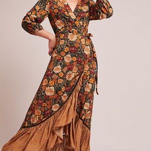 ISO: Anthropologie Farm Rio Madrid Wrap Maxi Dress